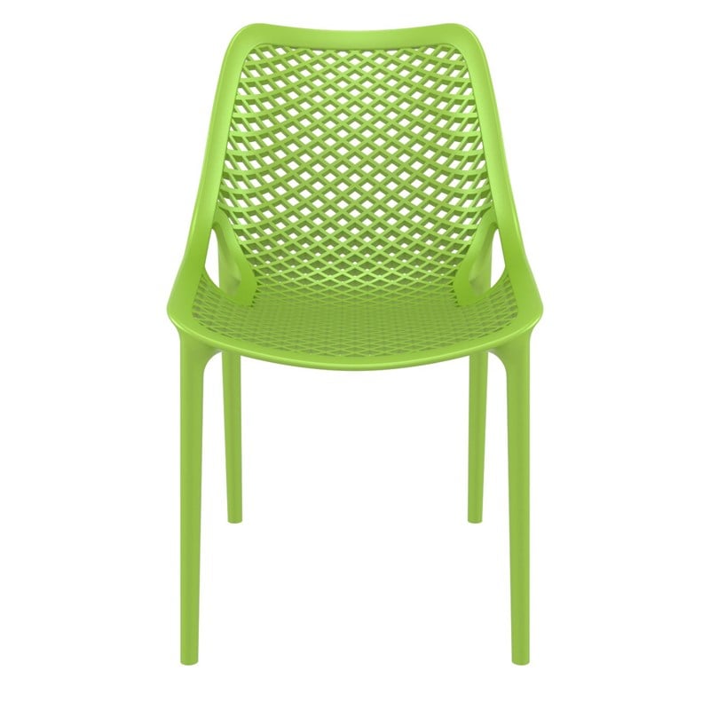 Compamia Air Outdoor Patio Dining Chair in Tropical Green