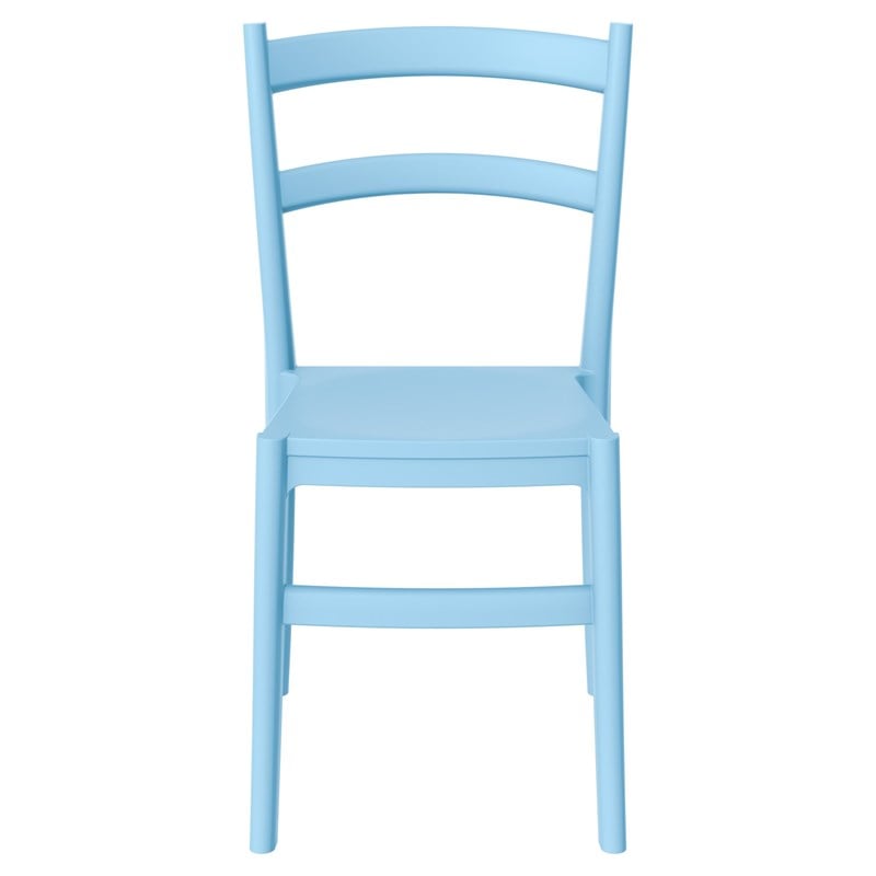 Compamia Tiffany Patio Dining Chair in Light Blue