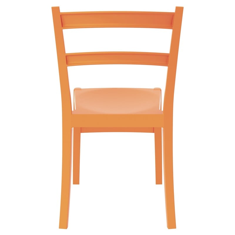 Compamia Tiffany Patio Dining Chair in Orange
