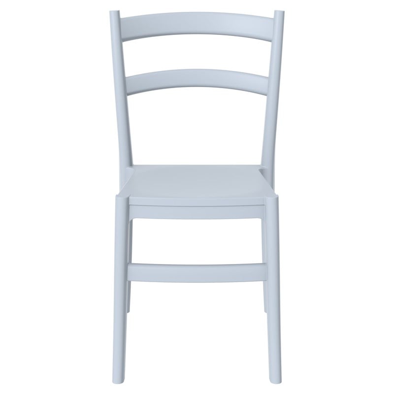 Compamia Tiffany Patio Dining Chair in Silver Gray