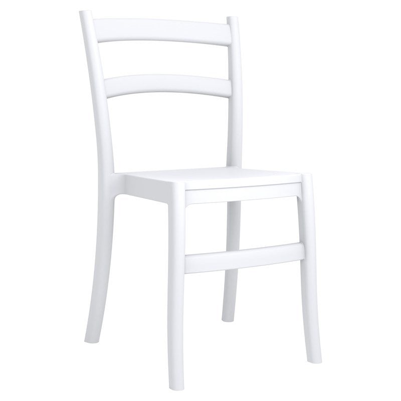 Compamia Tiffany Patio Dining Chair in White