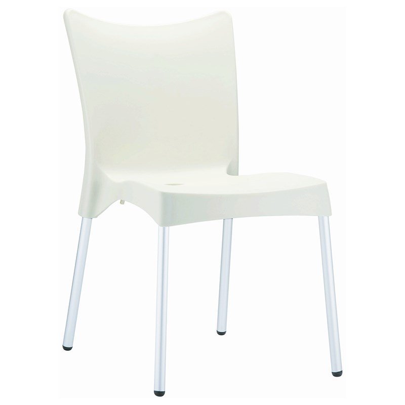 Compamia Juliette Resin Patio Dining Chair in Beige
