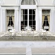 Compamia Dolce Resin Outdoor Arm Chair in Beige