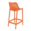 Compamia Air Patio Counter Stool in Orange