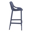 Compamia Air Patio Bar Stool in Dark Gray