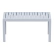 Compamia Ocean Coffee Table in Silver Gray