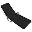 Compamia Aqua Chaise Lounge Cushion in Black