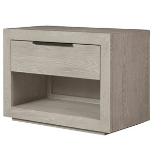Universal Furniture Huston 1 Drawer Nightstand in Quartz