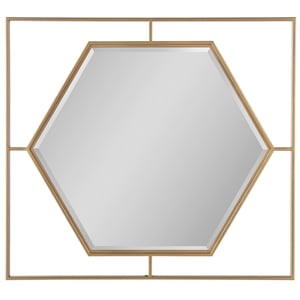 Miranda Kerr by Universal Furniture Metal Love Joy Bliss Mirror in Gold