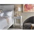 Mirand Kerr by Universal Furniture Love Joy Bliss Wood Bedside Table in White