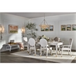 Mirand Kerr by Universal Furniture Marion Wood Dining Table in White