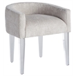 Miranda Kerr by Universal Furniture Love Joy Bliss Fabric Vanity Chair in White