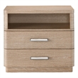 Universal Furniture Modern Nomad Nomad Nightstand in Tan Tech Oak