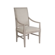 Universal Coalesce Set of 2 Wood Framed Upholstered Arm Chairs - Gray Solid Oak