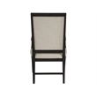 Universal Coalesce Set of 2 Wood Framed Upholstered Arm Chairs - Black Solid Oak