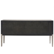 Universal Coalesce Three Door Madden Sideboard in Grey Oak Wood