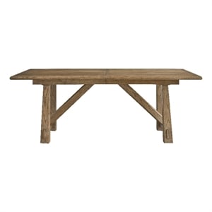 Universal Furniture Griffith Park Sienna Rectangular Dining Table in Brown