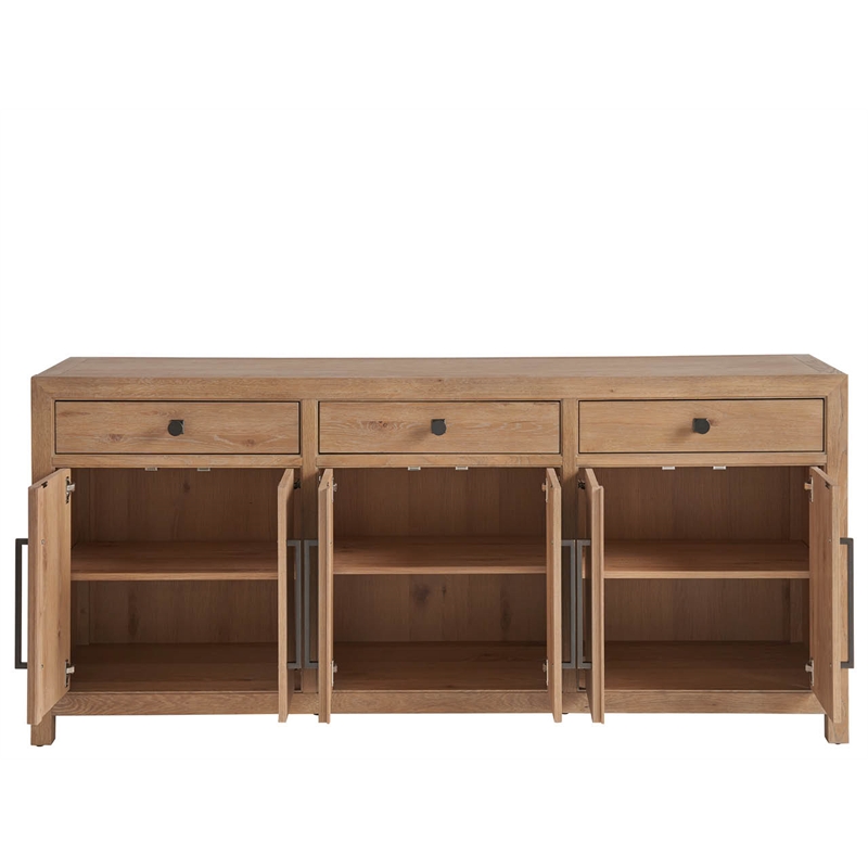 Universal Furniture Griffith Park Canyon Credenza in Tan