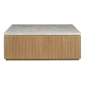 Universal Furniture Avaline Carmen Cocktail Table in Tan