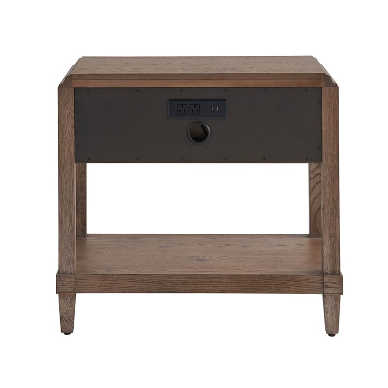 Universal Furniture Griffith Park Sienna Drawer Nightstand in Brown