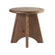 Universal Furniture Griffith Park Sienna Round Side Table in Brown