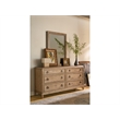 Universal Furniture Griffith Park Canyon Mirror in Tan