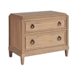 Universal Furniture Griffith Park Canyon Two Drawer Nightstand in Tan