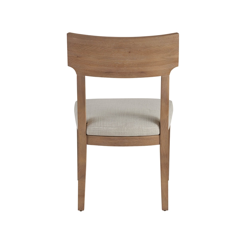 Universal Furniture Griffith Park Canyon Wood Back Side Chair (Set of 2) in Tan