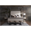 Universal Furniture Canopy Bed in Bronze
