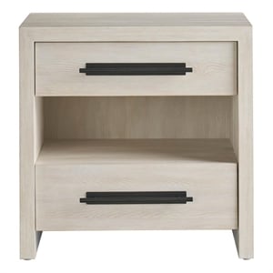 Universal Furniture River Rock Two Drawer Nightstand in River Rock