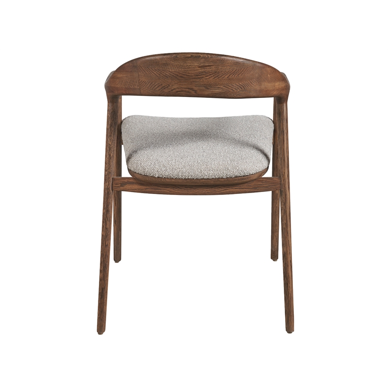 Universal Furniture Echo Dining Arm Chair in Medium Brown Oak