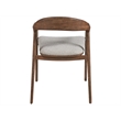 Universal Furniture Echo Dining Arm Chair in Medium Brown Oak