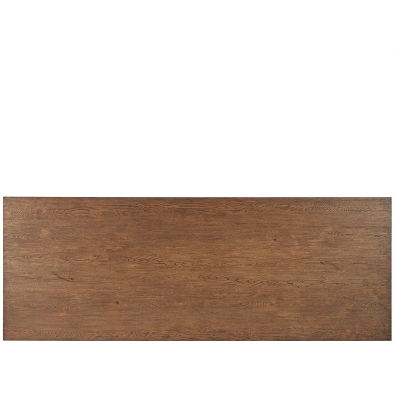 Universal Furniture Eden Dining Table in Medium Brown Oak