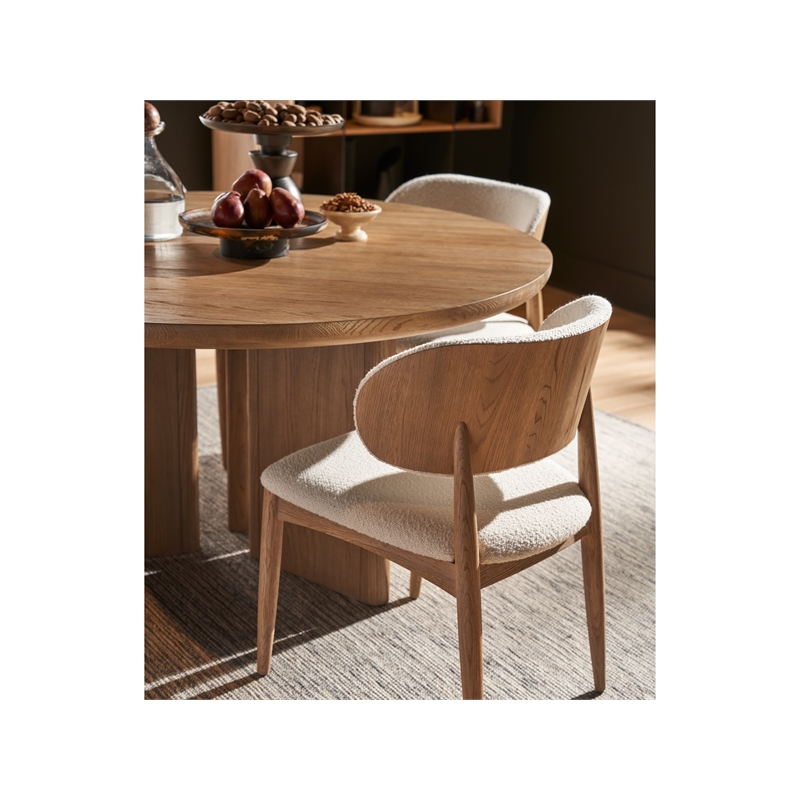Universal Furniture Juno Side Chair in Natural Oak