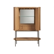 Universal Furniture Linnea Bar Cabinet in Natural Oak