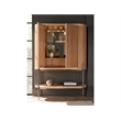 Universal Furniture Linnea Bar Cabinet in Natural Oak
