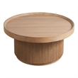 Universal Furniture Lumi Cocktail Table in Natural Oak