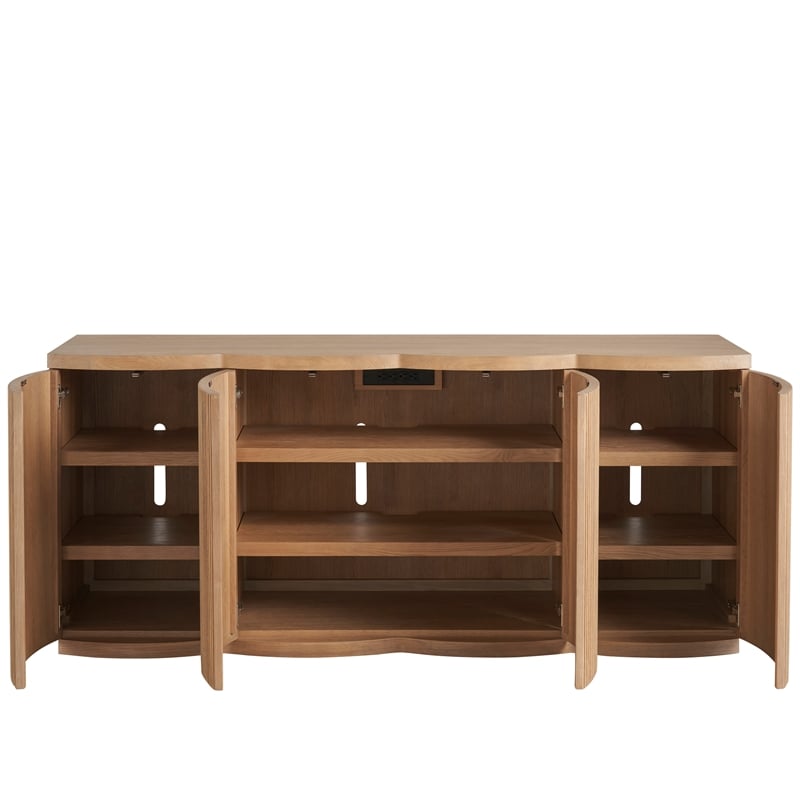 Universal Furniture Lumi Credenza in Natural Oak