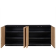 Universal Furniture Noir Credenza in Multicolor