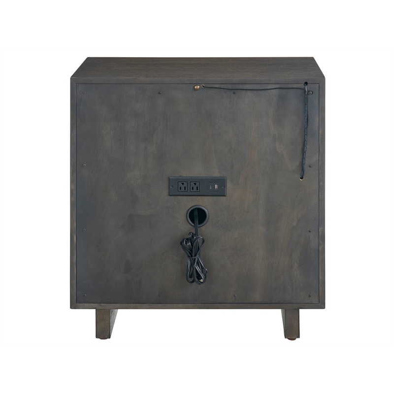 Universal Furniture Sable Open Storage Nightstand in Sable