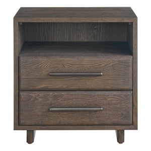 Universal Furniture Sable Open Storage Nightstand in Sable