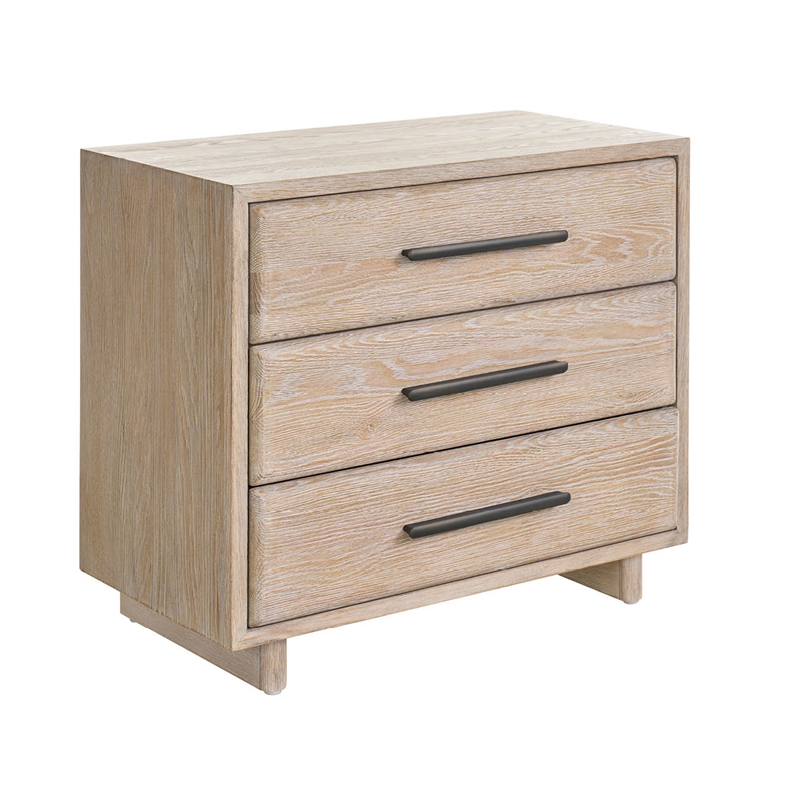 Universal Furniture Desert Three Drawer Nightstand in Desert