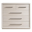 Universal Furniture Astrid Drawer Chest in White Oak