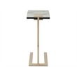 Universal Furniture Axis Martini Table in Champagne Gold