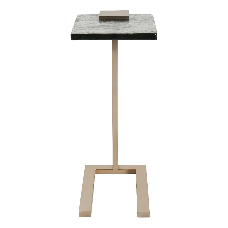 Universal Furniture Axis Martini Table in Champagne Gold