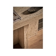 Universal Furniture Daxton Console Table in White Travertine
