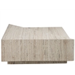 Universal Furniture Daxton Cocktail Table in White Travertine
