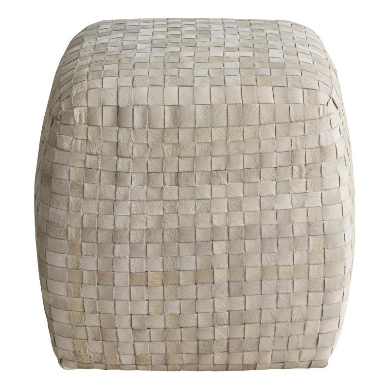 Universal Furniture Dwell Pouf in Smoke Bronze
