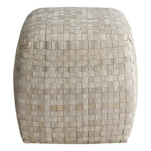Universal Furniture Dwell Pouf in Smoke Bronze