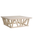 Universal Furniture River Rock Square Cocktail Table in River Rock